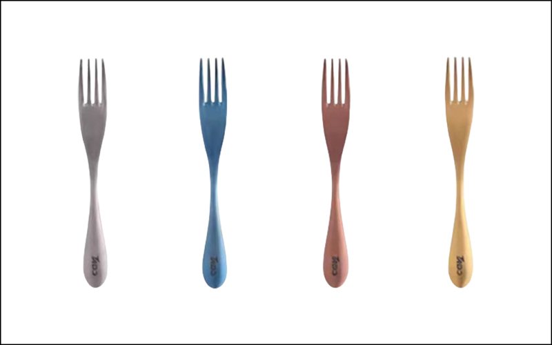 Titanium fork and Spoon - 2