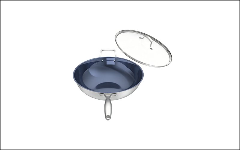 TItanium Wok 【34 cm / 36 cm】 - 3