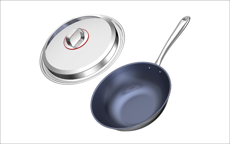 Titanium wok [32cm] - 3