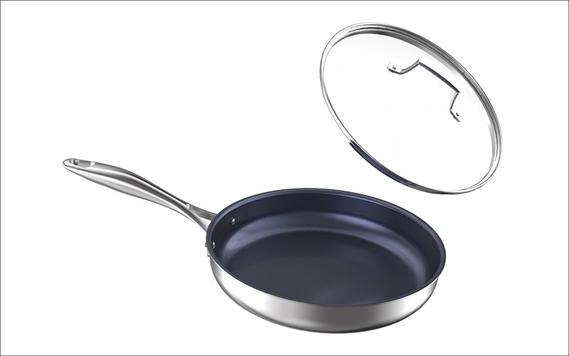 Titanium Frying Pan【Stainless Steel Handle】 - 2