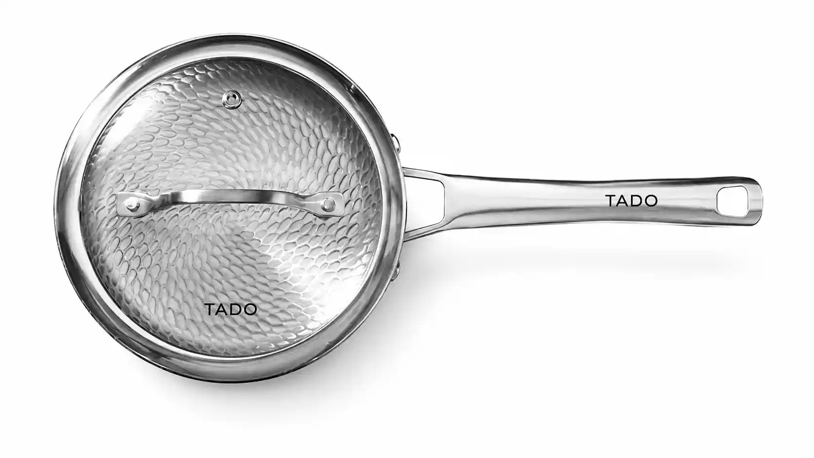 TADO Pure Titanium Hammered Saucepan - 1